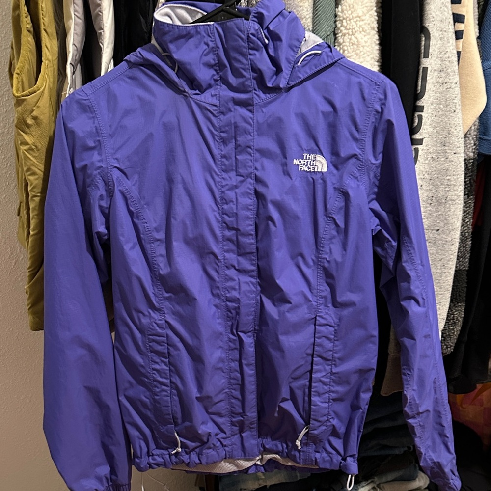 The North Face Vibrant Purple Windbreaker
